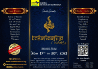TAKSHASHILA 2021 Cultural Festival Poster